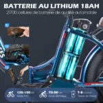 Fat Bike Électrique Pliant 500 Watts – Image 3