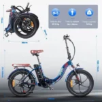 Fat Bike Électrique Pliant 500 Watts – Image 4