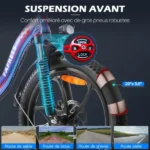Fat Bike Électrique Pliant 500 Watts – Image 7