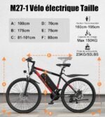 Vélo Électrique de Trekking pour Homme – Image 5